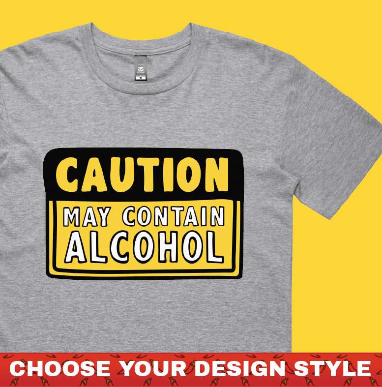 May Contain Alcohol 🍺 Mens T Shirt