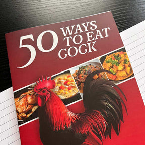 50 Ways to Eat Cock 🐓 - Prank Notebook