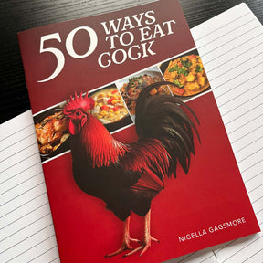 50 Ways to Eat Cock 🐓 - Prank Notebook