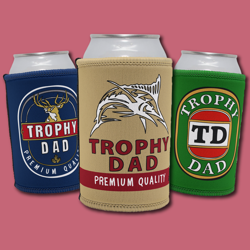 Trophy Dad 🍺🏆 – Stubby Holder