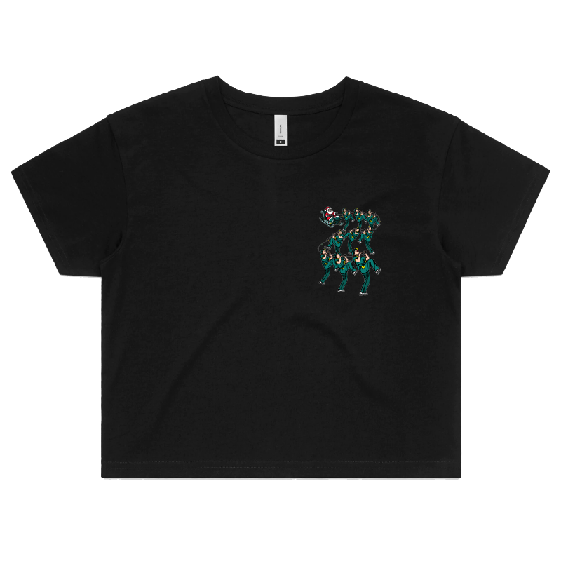 Santa's Raygundeers 🦌🎄 - Women's Crop Top