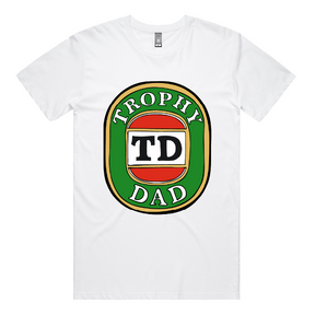 Trophy Dad Victor Bravo 🍺🏆 – Men's T Shirt