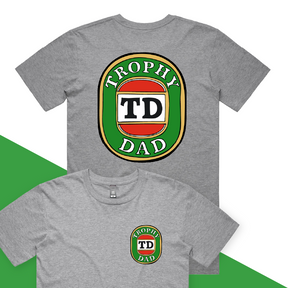 Trophy Dad Victor Bravo 🍺🏆 – Men's T Shirt