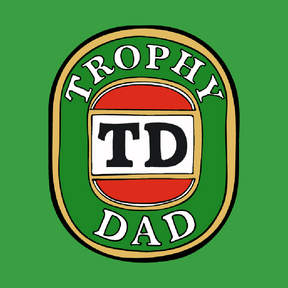 Trophy Dad Victor Bravo 🍺🏆 – Men's T Shirt