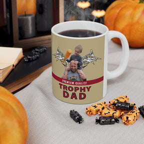 Trophy Dad 🍺🏆 – Personalised Coffee Mug