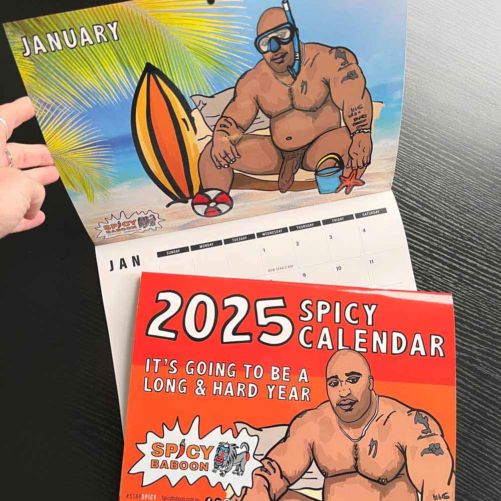 Big Barry 🍆- 2025 Calendar