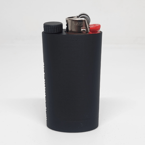 Black Blaze Locker 🚬🌿 - Lighter & Accessory Holder