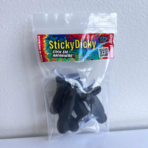 Black StickyDicky 🪠🍆 - Dick Sticking Prank (4 Pack!)