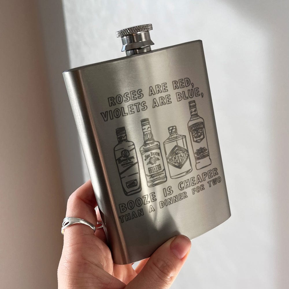 Boozy Date Night 🍸 - Stainless Steel Flask