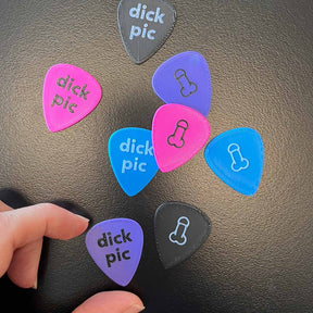 Dic Pics (8-Pack) 🎸😂 - Funny Guitar Accessory