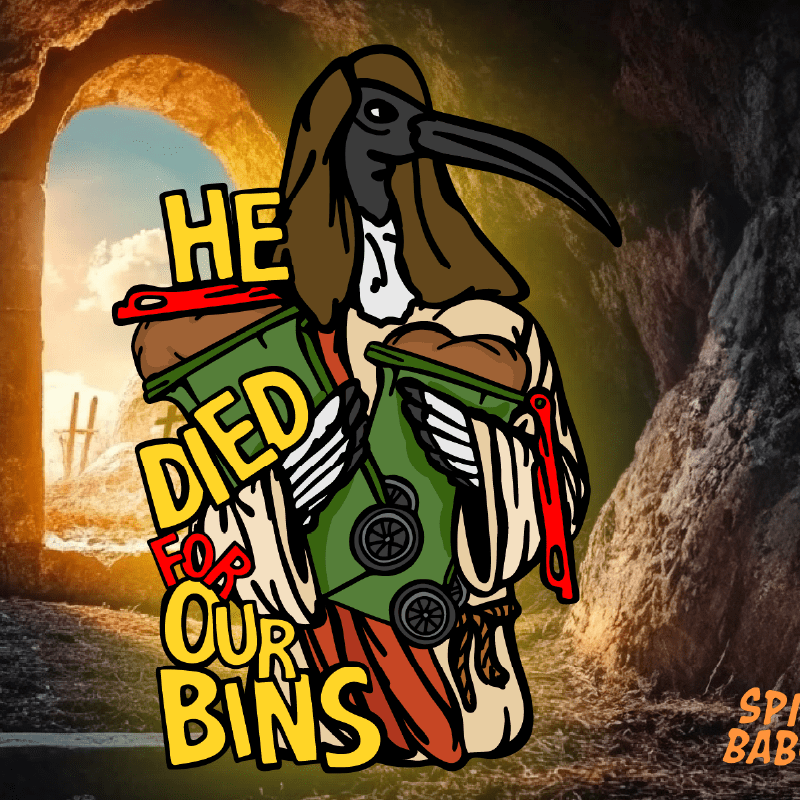 Died For Our Bins 🗑️🙏 - Stubby Holder