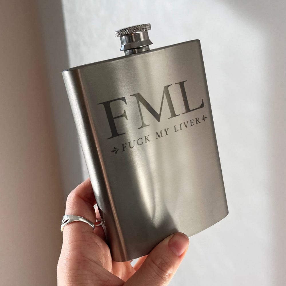 F My Liver (FML) 🤬 - Stainless Steel Flask