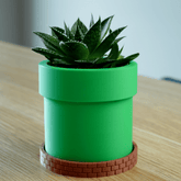 Green Pipe - Planter / Pen Holder Super Planters 🕹️⭐ - Planter / Pen Holder