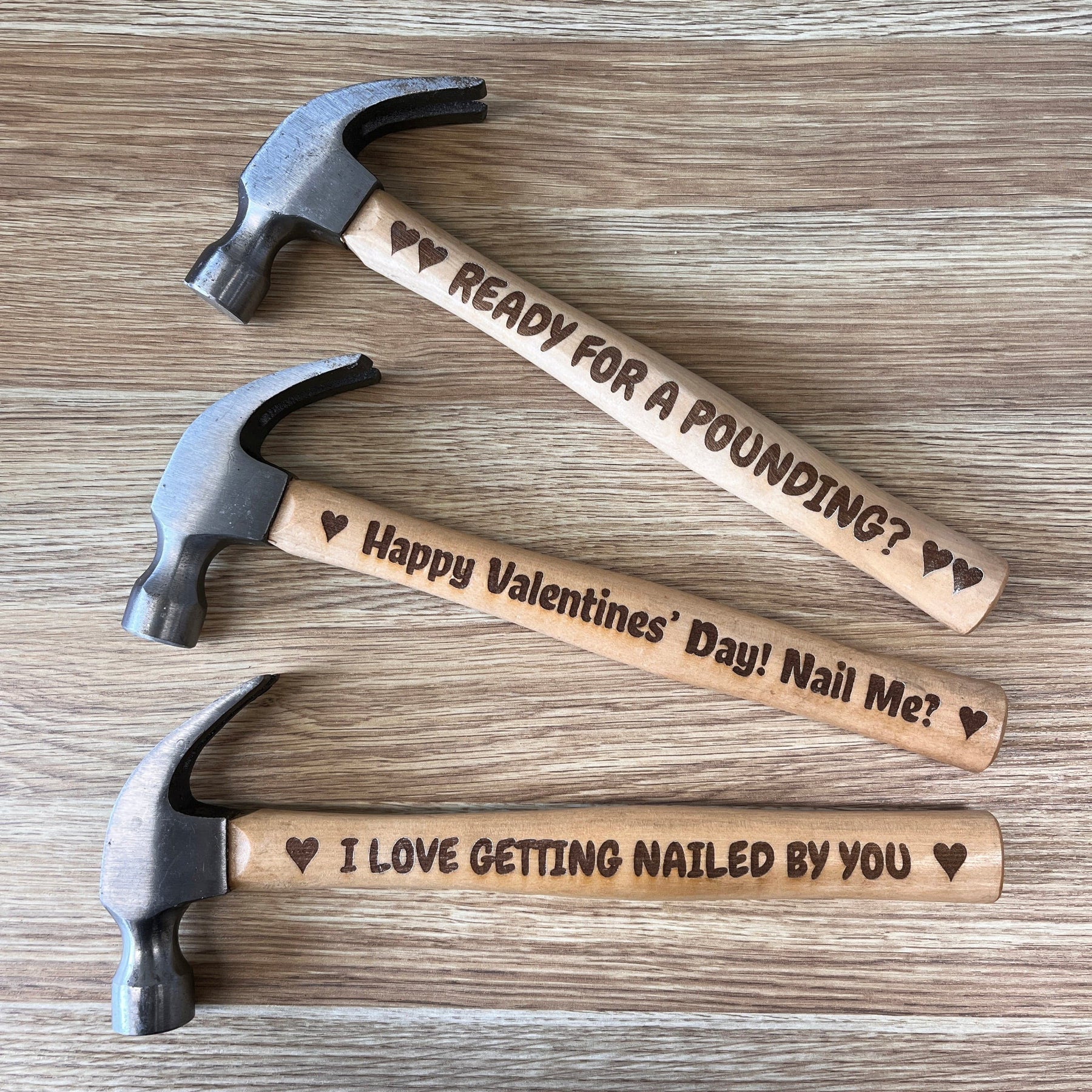 Heartthrob Hammer! 💞🔨 - Engraved Hammer