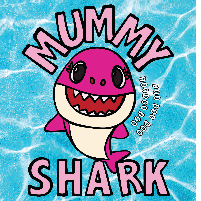 Mummy Shark 🦈 - Stubby Holder