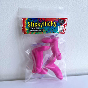 Pink StickyDicky 🪠🍆 - Dick Sticking Prank (4 Pack!)