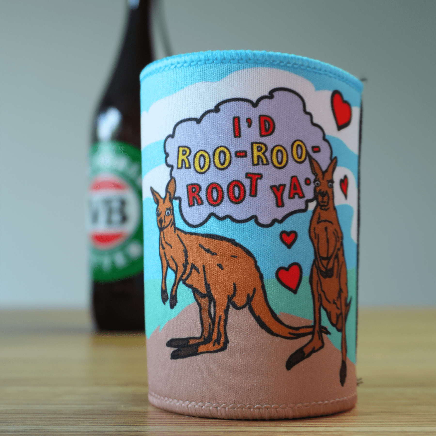 Roo Roo Root Ya 🦘 – Stubby Holder