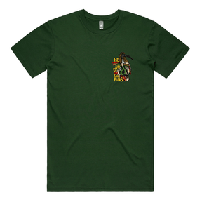 S / Green / Small Front Design Died For Our Bins 🗑️🙏 - Men's T Shirt