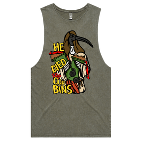 S / Moss / Large Front Design Died For Our Bins 🗑️🙏 - Tank