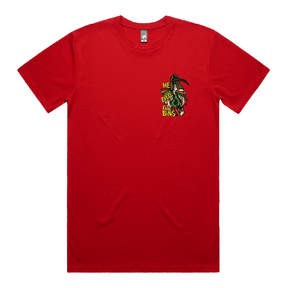 S / Red / Small Front Design Died For Our Bins 🗑️🙏 - Men's T Shirt