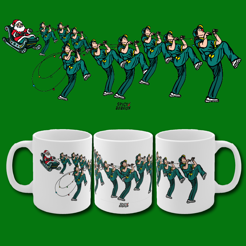 Santa's Raygundeers 🦌🎄 - Coffee Mug