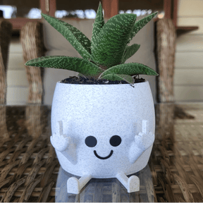 Sassy & Happy 🖕 - Naughty Planter / Pen Holder