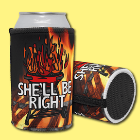 She’ll Be Right BBQ 🤷🔥 – Stubby Holder