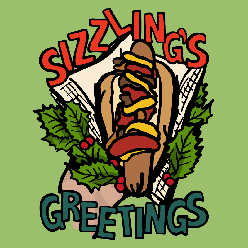 Sizzlin's Greetings 🌭🎅 - Women's T Shirt