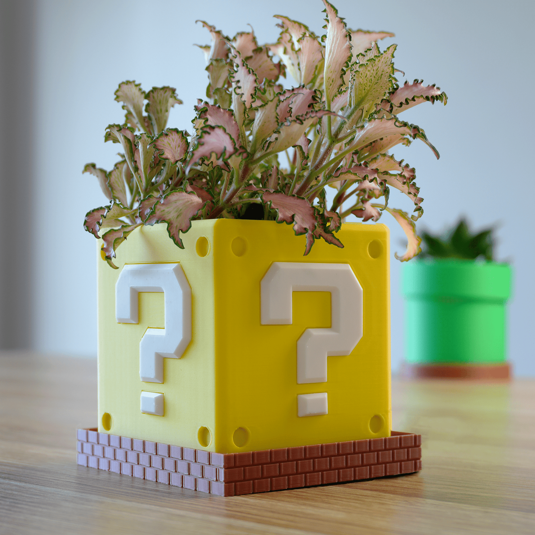 Super Planters 🕹️⭐ - Planter / Pen Holder