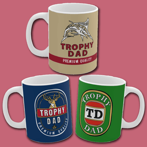 Trophy Dad 🍺🏆 – Coffee Mug