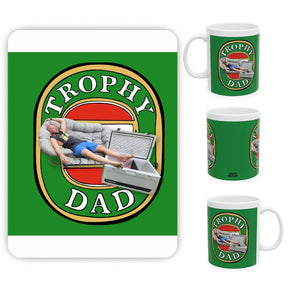 Trophy Dad 🍺🏆 – Personalised Coffee Mug