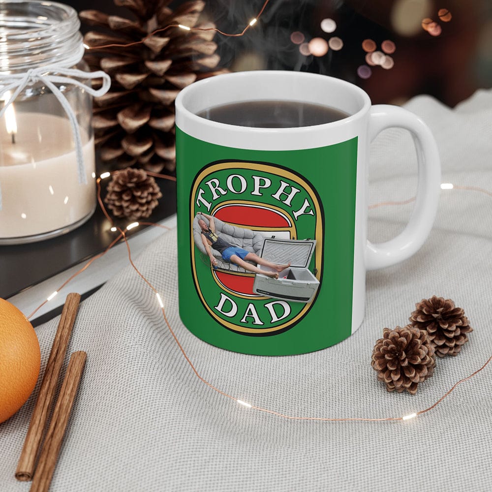 Trophy Dad 🍺🏆 – Personalised Coffee Mug