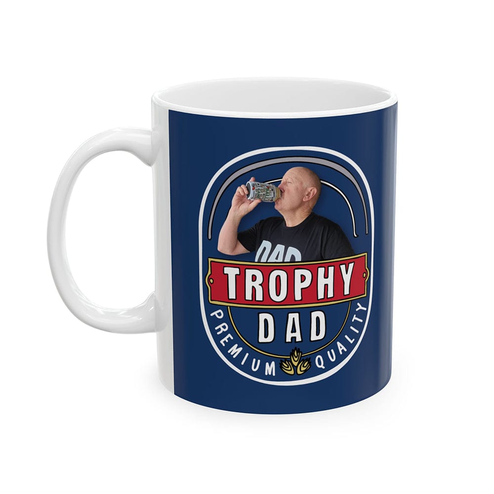 Trophy Dad 🍺🏆 – Personalised Coffee Mug