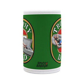 Trophy Dad 🍺🏆 – Personalised Stubby Holder