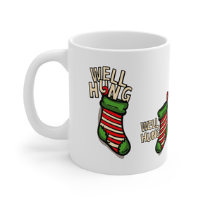 Well Hung 🧦🎄- Coffee Mug