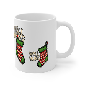 Well Hung 🧦🎄- Coffee Mug