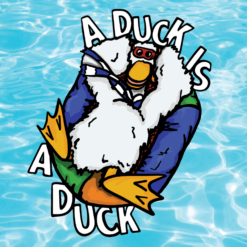 Aquaduck 🌊🦆 - Stubby Holder