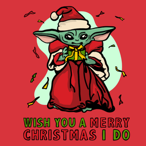 Baby Yoda Christmas 👶🎄- Women's T Shirt