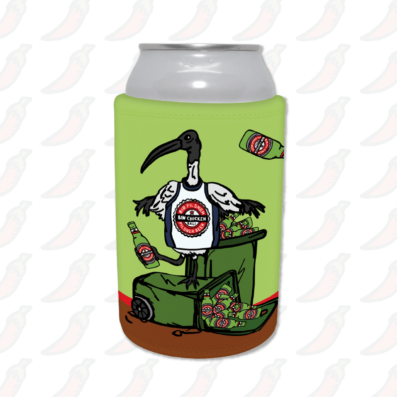 Bali Bin Chicken 🗑️ - Stubby Holder