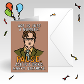 Dwight The Office 🥳 - Birthday Card