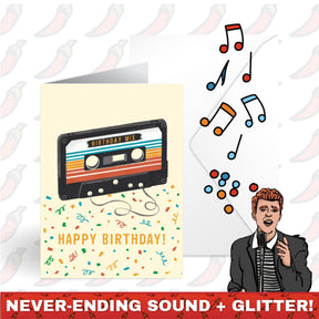 Instant Download Rick Astley Rick Roll Greeting Card 