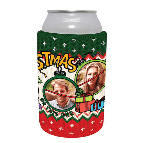 Premium Stubby Holder Personalised, Kids Drawing on Beer Can