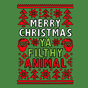 Filthy Animal Christmas 🎅 – Women's T Shirt