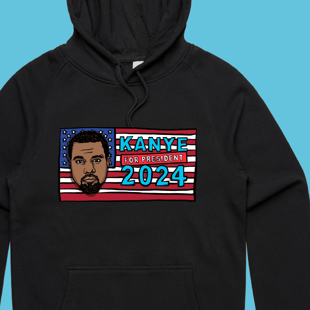 Kanye for outlet president hoodie