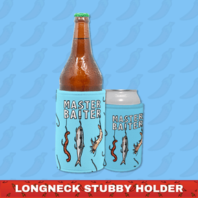 Master Baiter 🎣 - Longneck Stubby Holder