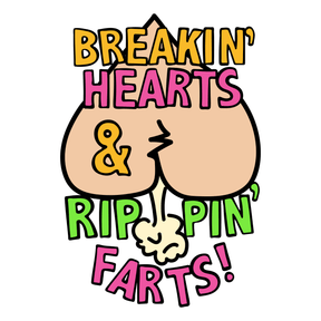 Rippin Farts 💔💨 - Women's Crop Top