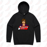 S / Black / Large Front Print A Karen Affair 📺 – Unisex Hoodie