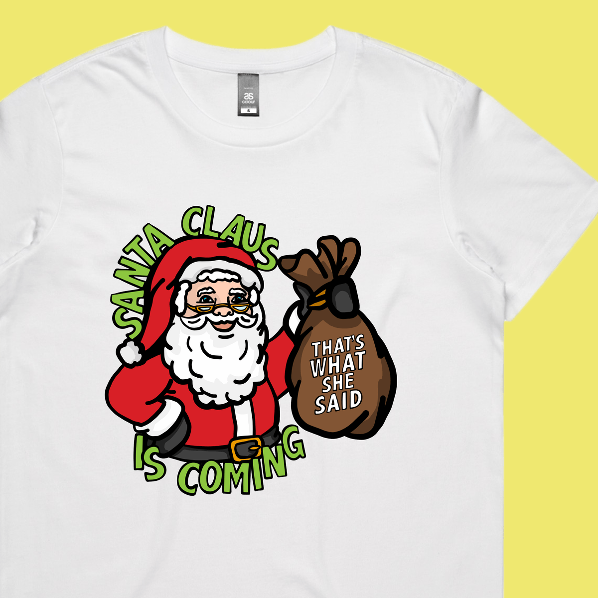 Santa is Coming 🎅🎄- Women's T Shirt