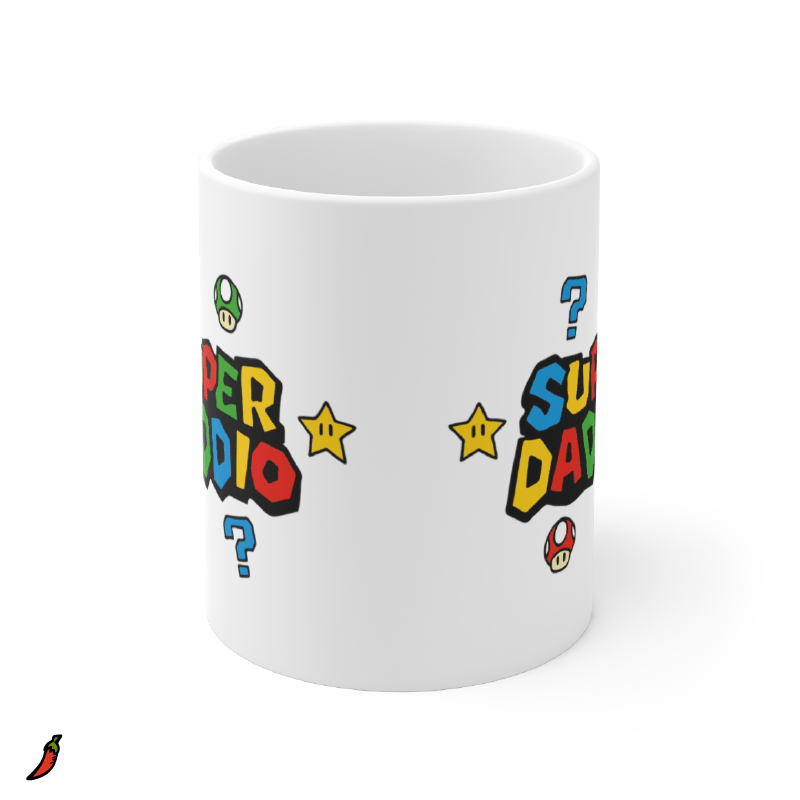 Super Daddio ⭐🍄 – Coffee Mug