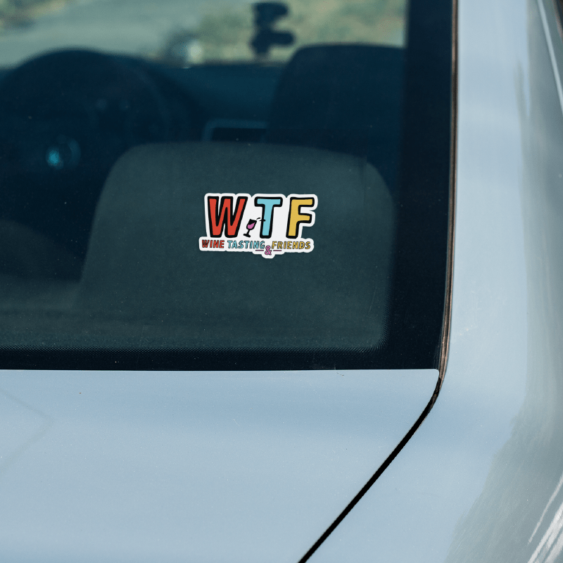 WTF 🍷💅 – Sticker